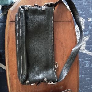 Leather handbag